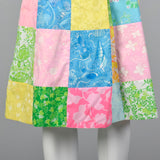 1970s Lilly Pulitzer Reversible Wrap Skirt
