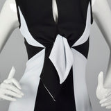 1970s Two Tone Palazzo Pant Jumpsuit