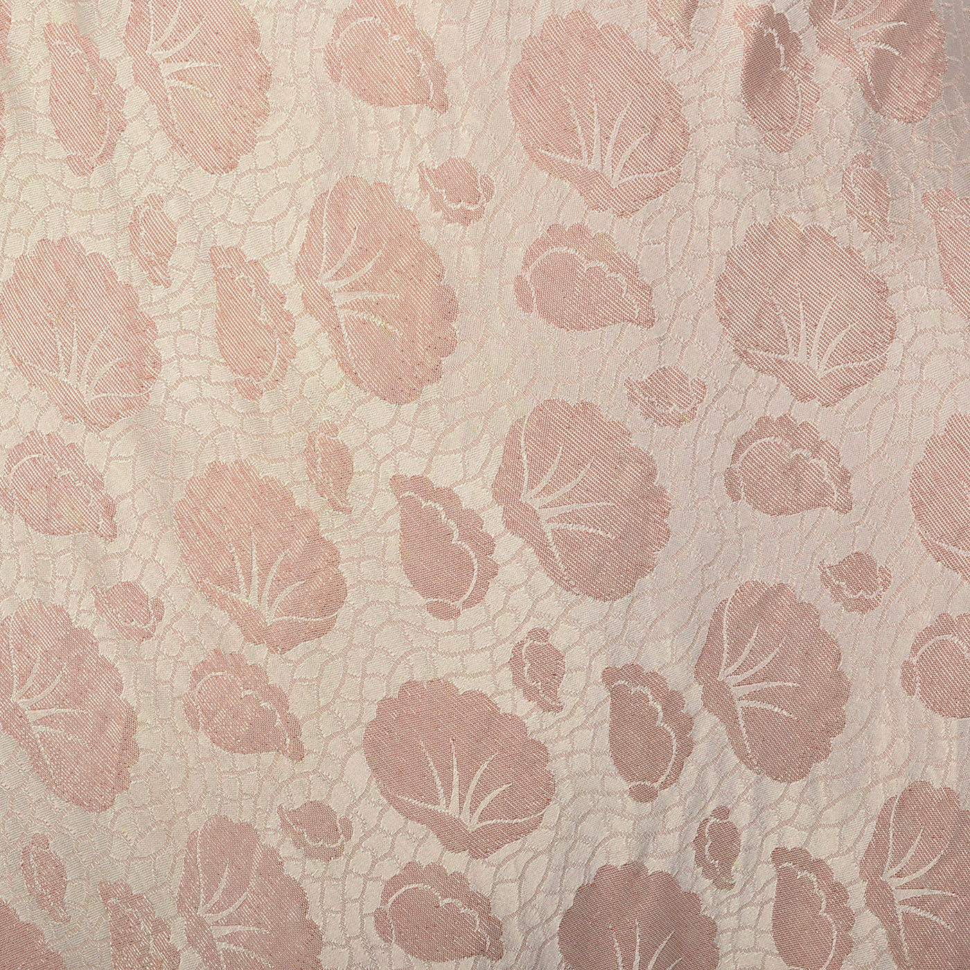 1940s Blush Evening Gown with Dramatic Bust