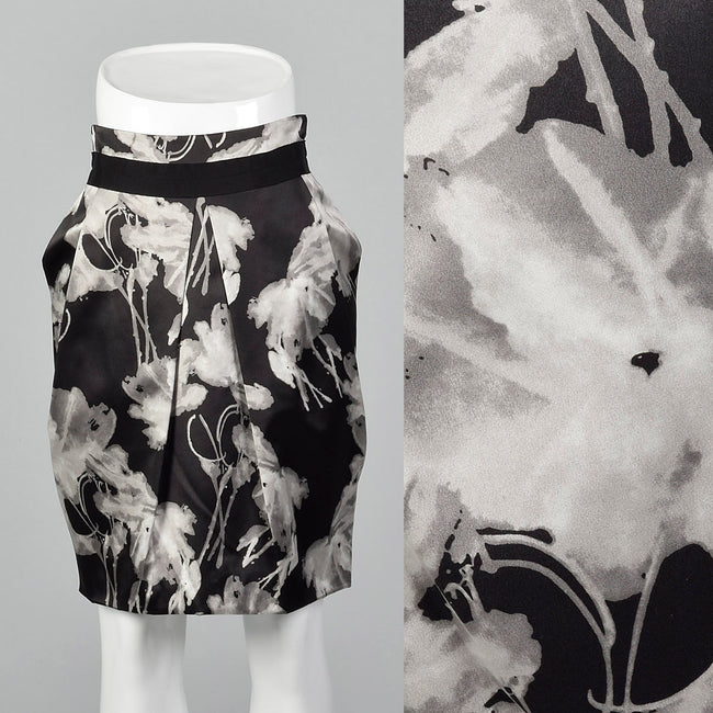 2010s Vivienne Tam Silk Hobble Skirt