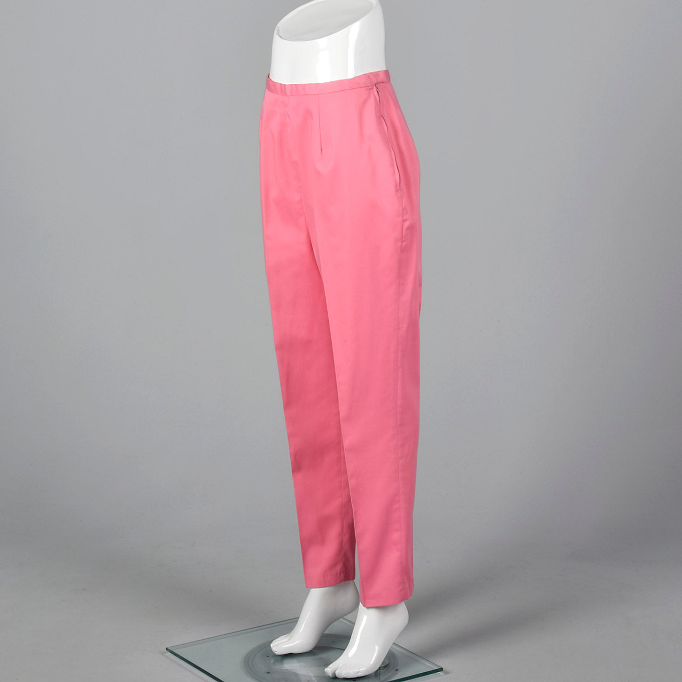 1950s Pink Tapered Pants