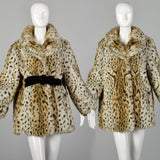 Sportowne Faux Fur Swing Coat