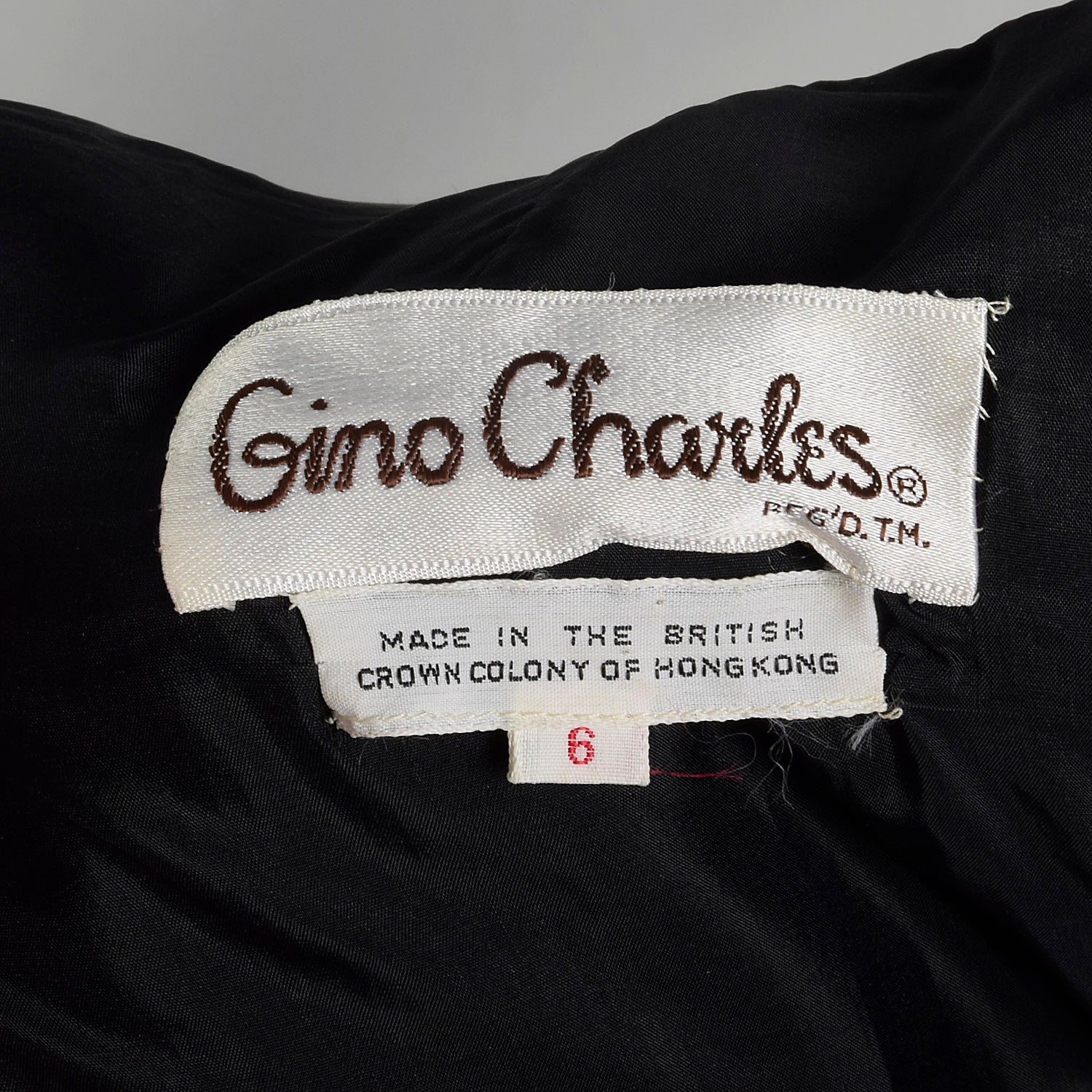 XS 1970s Gino Charles Black Dress Pant Set