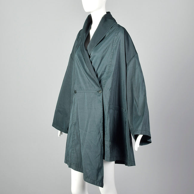 1990s Hino & Malee Green Asymmetric Jacket
