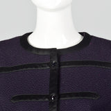 Medium Guy Laroche 1980s Purple Coat