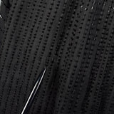 1980s Black Beaded Dress