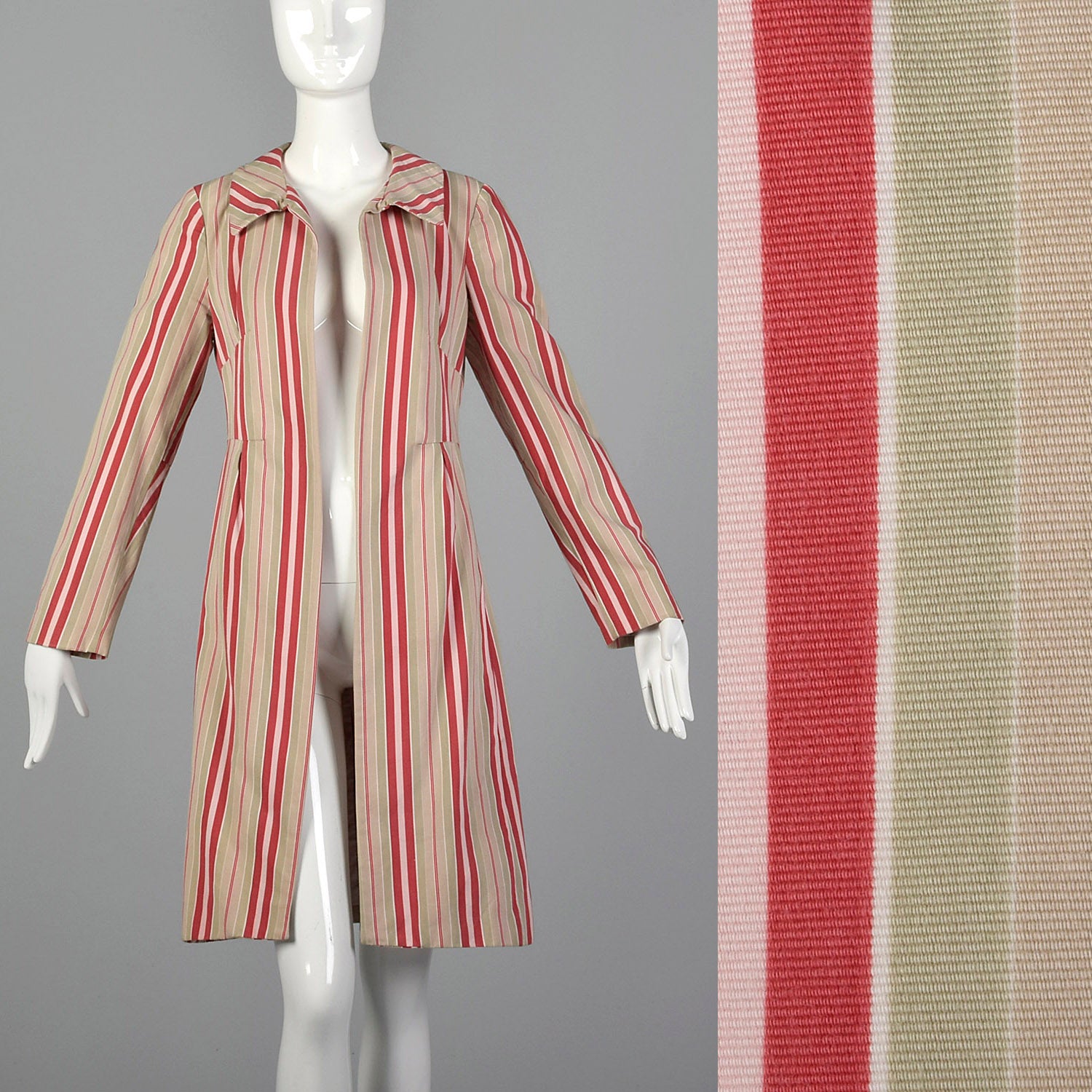 Small Marni 2000s Striped Cotton Jacket