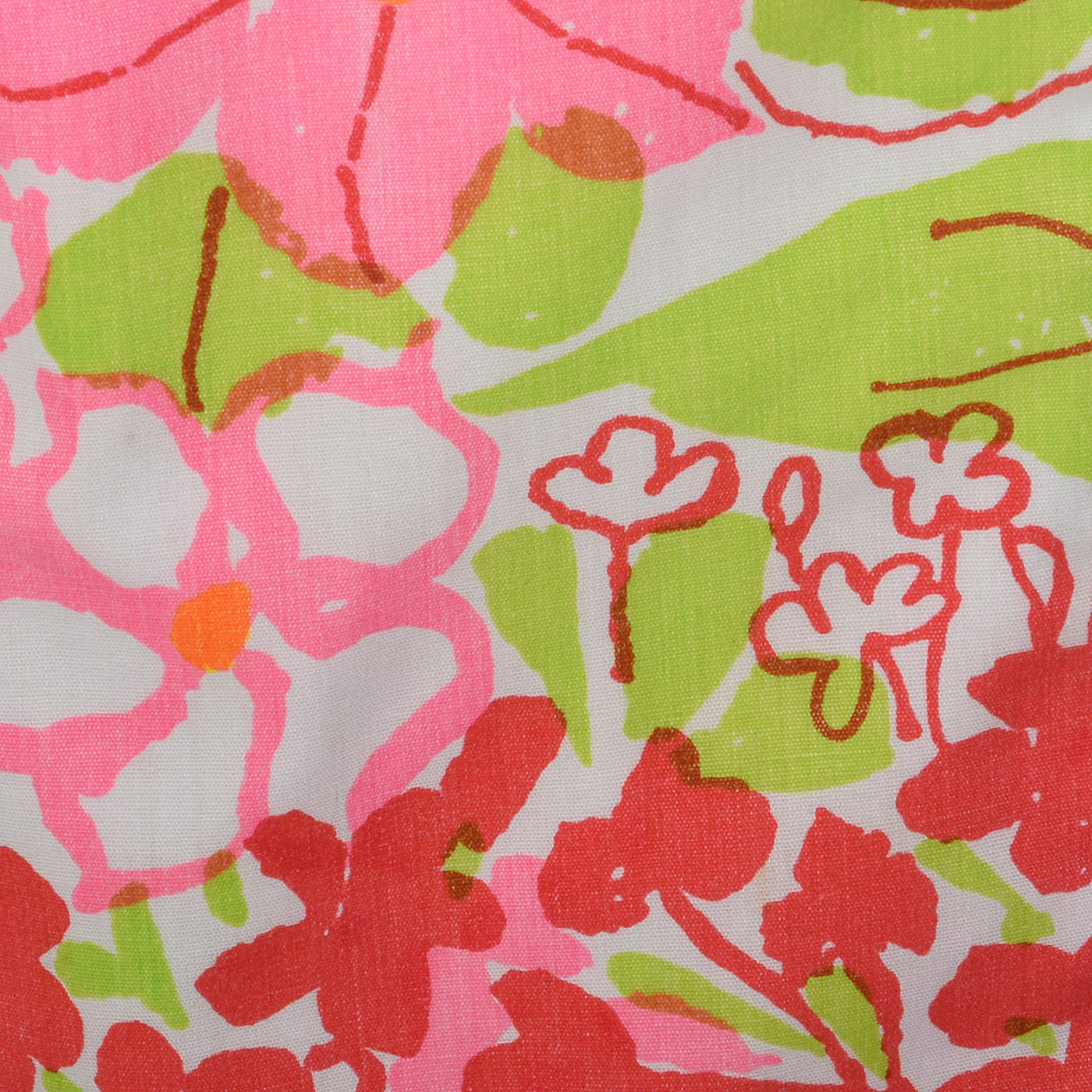 1970s Lilly Pulitzer Colorful Print Faux Wrap Mini Skirt