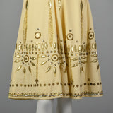 2000s Temperley Cream Dress with Beading