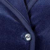 1980s Sonia Rykiel Velour Knit Set in Blue