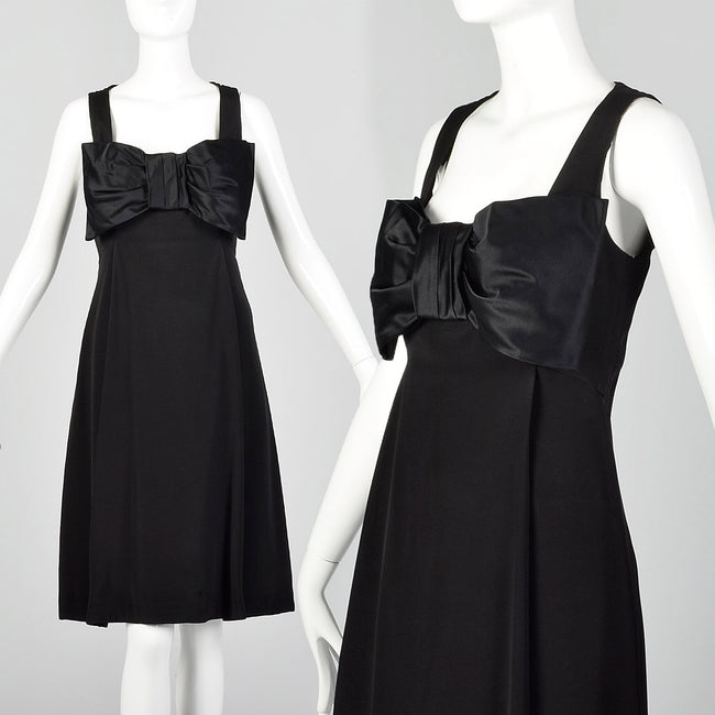 XS Mr. Blackwell 1960s Little Black Dress