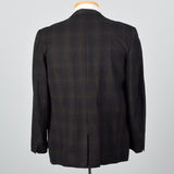 1960s Mens Deadstock Plaid Jacket