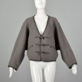 Issey Miyake Plantation Gray Wool Jacket