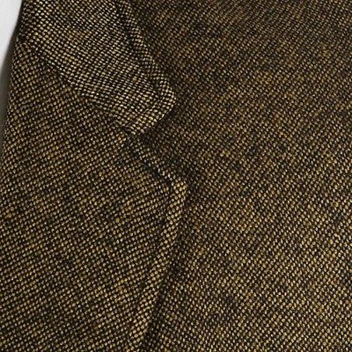42S 1960s Gold Cashmere Tweed Blazer