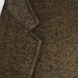 42S 1960s Gold Cashmere Tweed Blazer