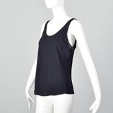 1990s Armani Sheer Navy Tank