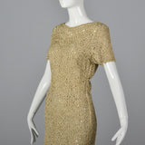 1960s Sheer Summer Ribbon Dress