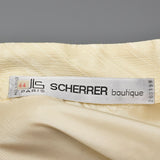 1980s Jean Louis Scherrer Boutique Silk Dress