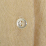 1960s 100% Cashmere Beaded Cardigan