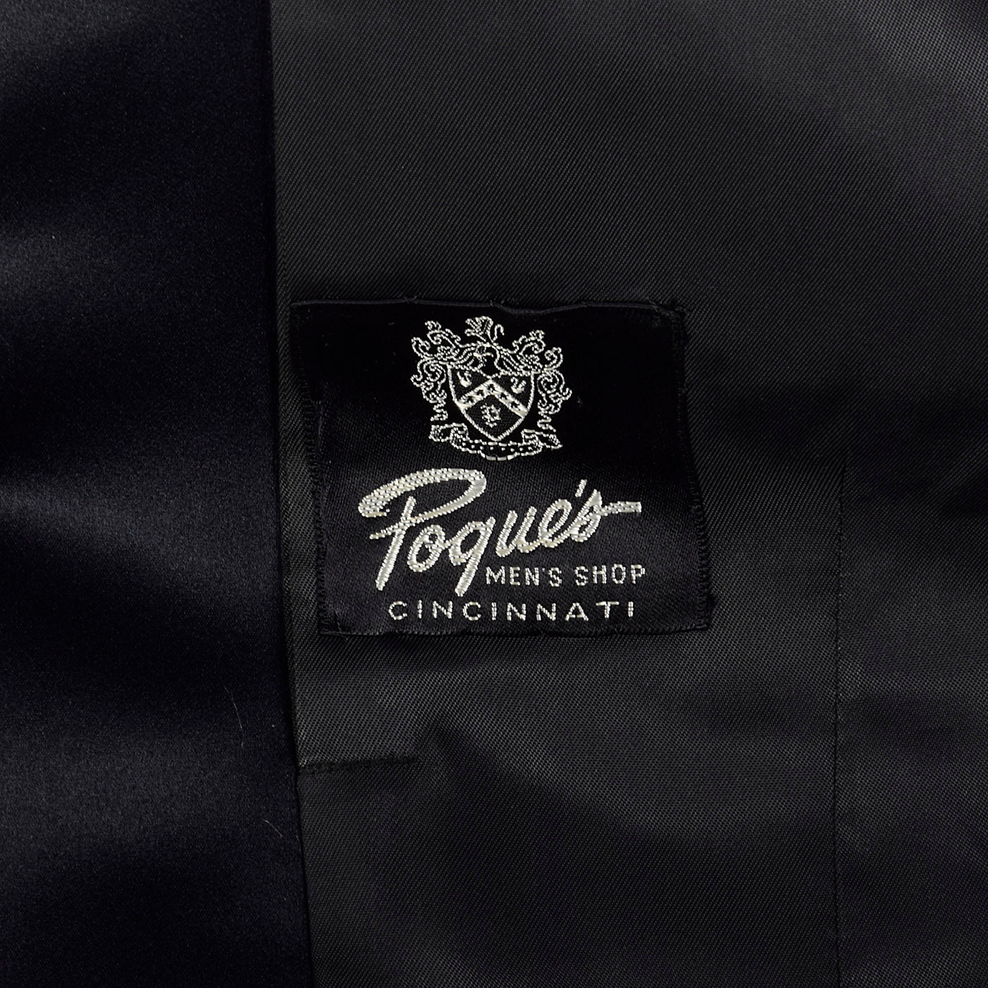 1950s Navy Shawl Collar Jacket