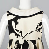Small-Medium Geoffrey Beene Black and White Mini Dress