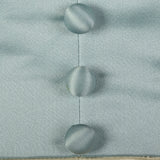 1960s Teal Traina Satin Dress