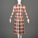 1980s Norma Kamali Knit Separates Set in Plaid
