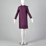 Medium 1960s Asymmetric Stripe Shift Dress