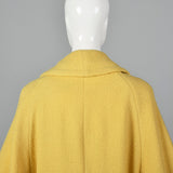 1960s Yellow Jacket with Huge Buttons