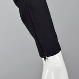 1980s Galanos Drop Waist Two Tone Hourglass Dress