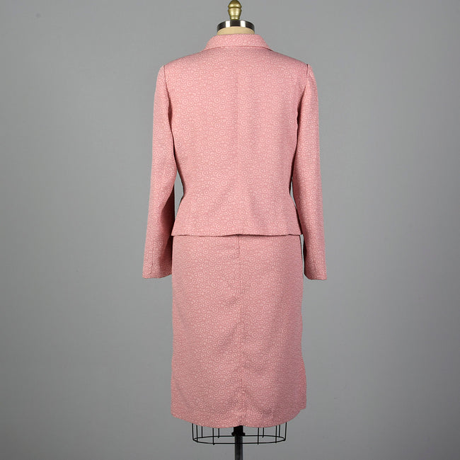 Giorgio Sant'Angelo Pink Skirt Suit