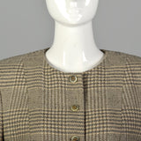 Medium Valentino Miss V 1990s Tweed Jacket