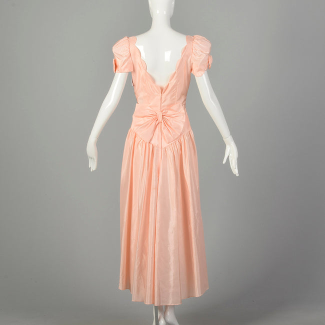 Small 1980s Alfred Angelo Prom Dress