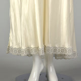 XS 1930s Bridal Nightgown Wedding Night Lingerie