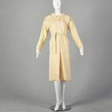 Large Pierre Cardin 1970s Tan Trench Coat