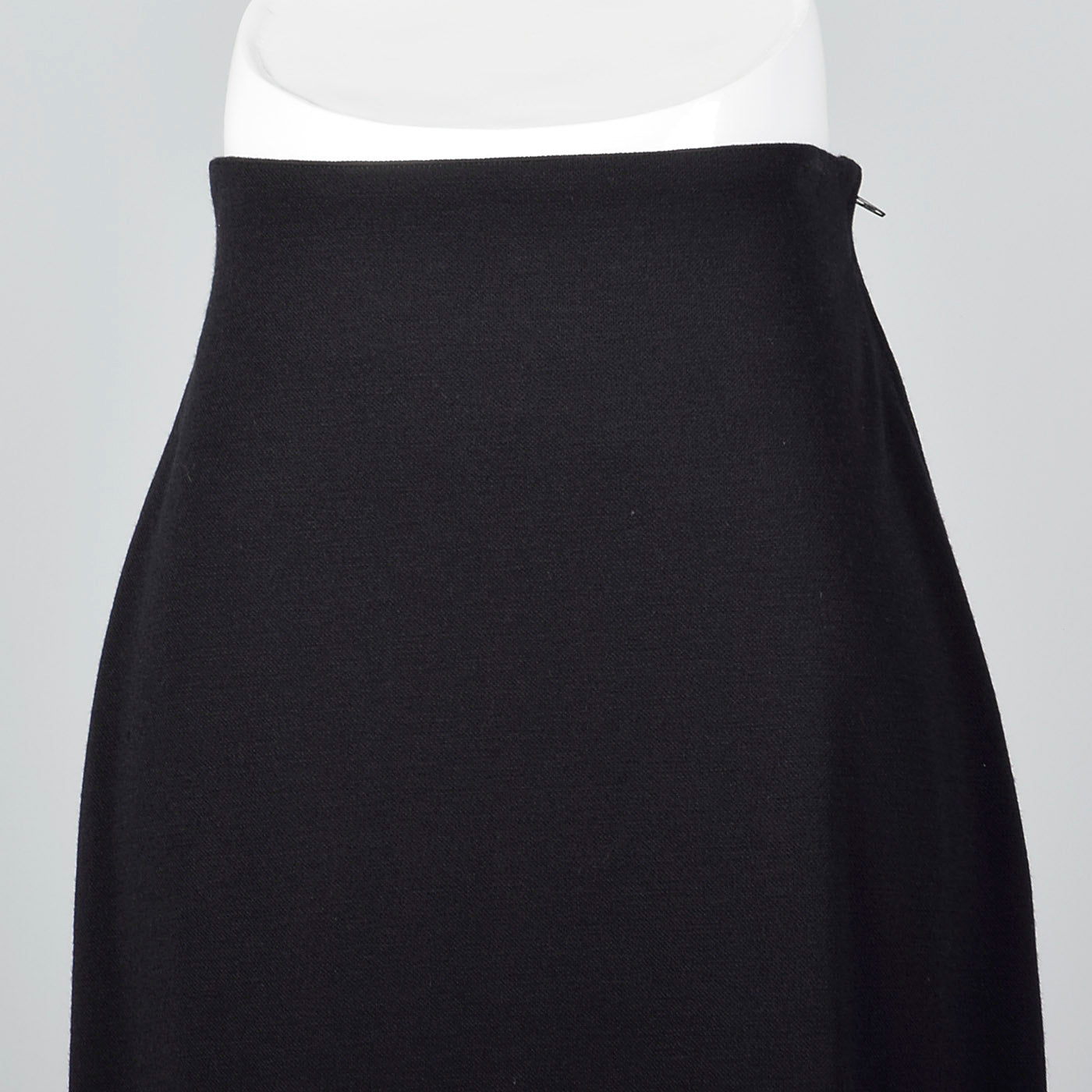 1990s Sonia Rykiel Black Knit Pencil Skirt