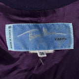 1980s Thierry Mugler Purple Pant Suit
