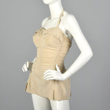 1950s Pin Up Halter Swimsuit
