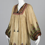 Ritu Kumar Judith Ann Loose Silk Dress Printed in India