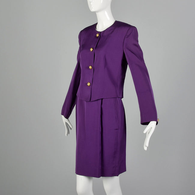 Small 1980s Jaeger Skirt Suit