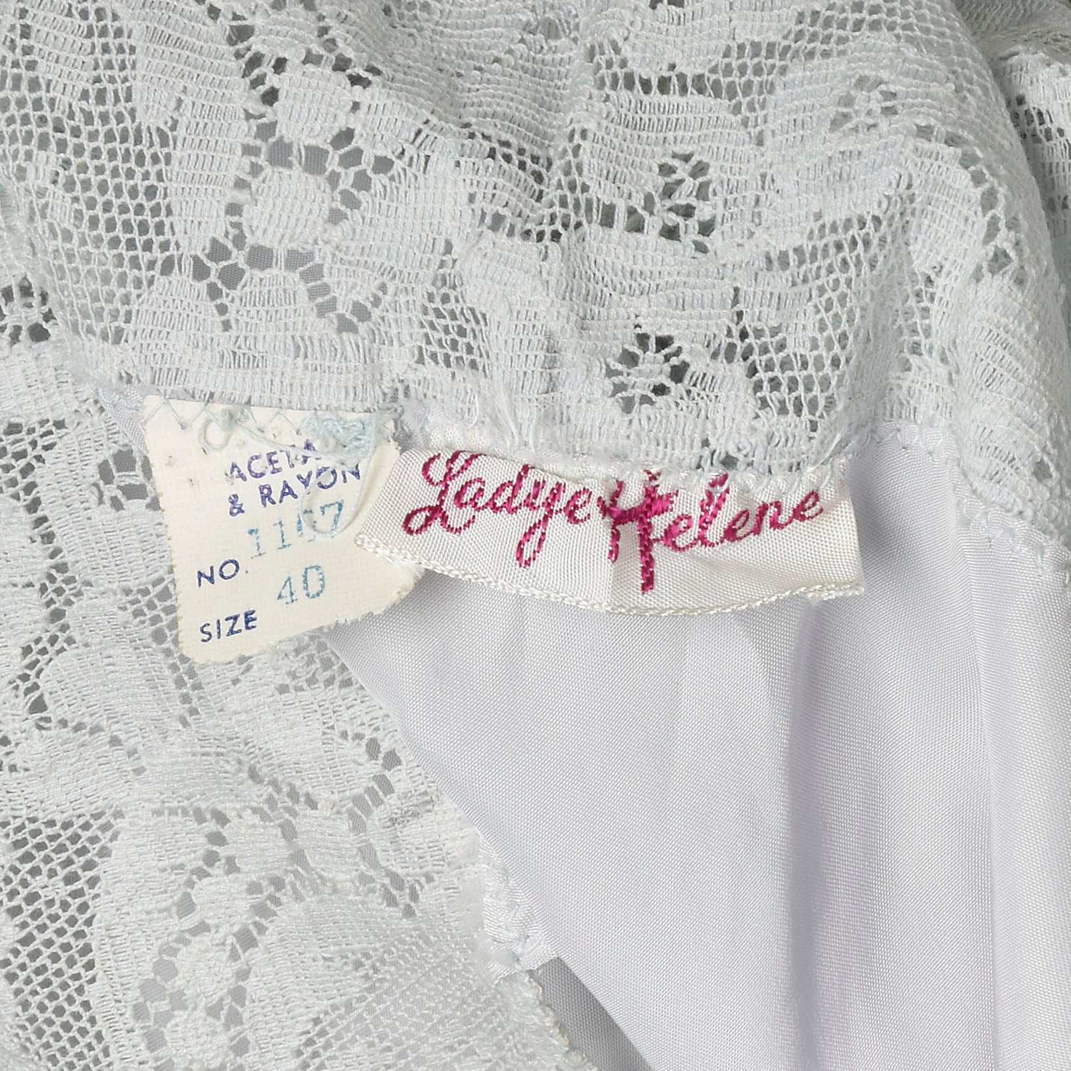 Medium 1940s Rayon Vintage Nightgown Boudoir Lingerie