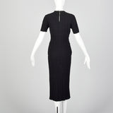 XS-Small 1940s Black Knit Skirt Set