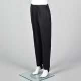 1960s Black Stirrup Pants