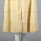 1970s Elizabeth Arden Chunky Knit Sweater Coat