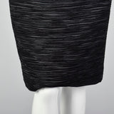 1980s Elegant Pleated Skirt Suit