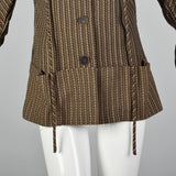 2000s Marni Brown Wool Jacket