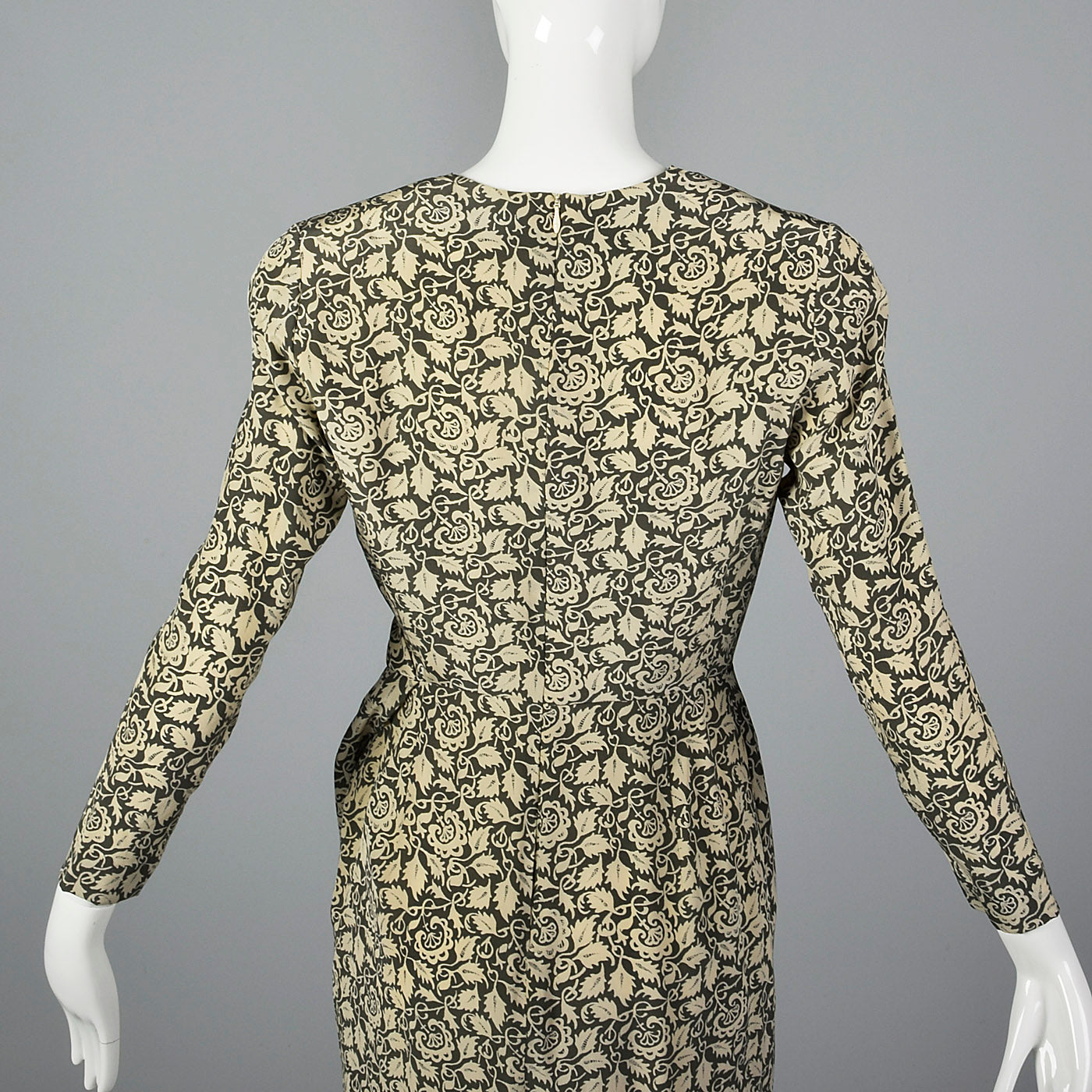 Small Louis Feraud 1980s Silk Wrap Dress