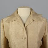 1950s Lilli Ann Silk and Mohair Skirt Suit