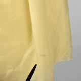XS 1950s Yellow Rose Cocktail Dress