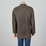 1980s Green Suede Jacket
